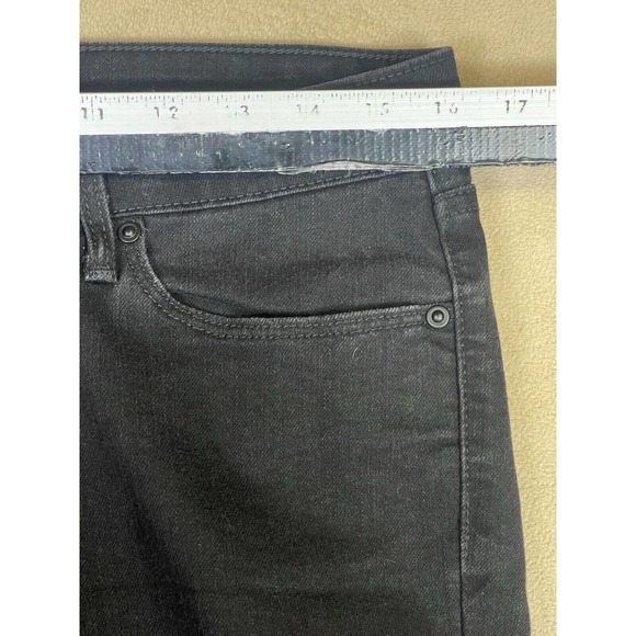 Levi's Demi‎ Curve Skinny Leg Womens 10/30 Black Mid Rise Cotton Blend Pockets - Picture 6 of 13